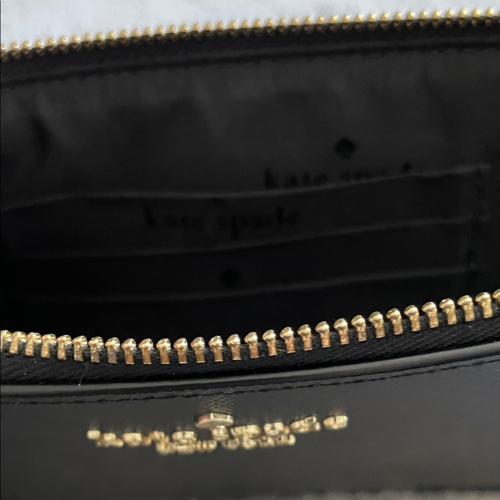 Kate Spade Black Zip Wristlet - Picture 3 of 3
